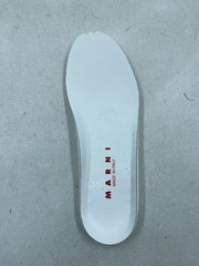 Marni White Leather Kids Sneakers Size 12.5