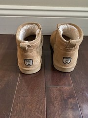BEARPAW Kids Boots Size 4 Light Brown