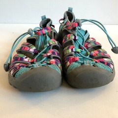 Keen Whisper Waterproof Turquoise Strips Hiking Sandals Womens Size 5 EU 37