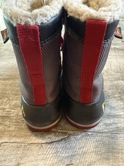 Plae Noel WP Alpine Boys Black Red Size 11 Waterproof Outdoor Snow Hiking Boots