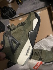 Jordan 4 Retro SE Craft Medium Olive (GS) Size 3.5Y Brand NEW 🔥