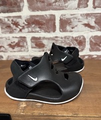 NEW Nike Sunray Protect 3 Sandals Black White DH9465-001 Toddlers Size 7C