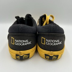 Vans National Geographic Old Skool Snake Wolf Sneakers Shoes Yellow Size 3Y