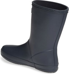 NEW $75 HUNTER Original Kids First Classic Rain Boots Navy Blue US 6B / 7G