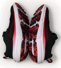 NEW Under Armour Charged Assert 8 Sneakers Size 13K UA Shoes Black Red Running