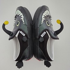 Vans Kids Slip On Angler Fish Glow in the Dark Shoes Black Wings kids Size 3 US