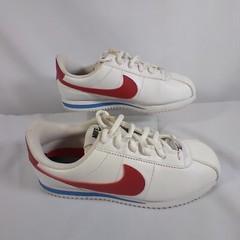 Nike Cortez Basic – Size: 5.5 Y, Color White, Red (904764-103)