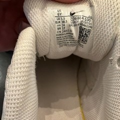 Nike Air Max 90 White Unisex Kids Athletic Shoes 6Y CD6864-100 2021