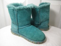 UGG 1006638K Bailey Button Boots Kids Shoes Size 33 / 3