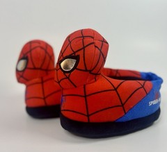 Marvel Spider-Man Toddler Boys 3D Plush Microsuede Slippers Red Size 7-8