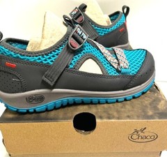 Chaco Odyssey Water Shoes NIB Sz 11,2,4 Little & Big Kids Sandals Teal