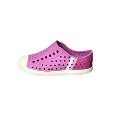 Native Jefferson Pink Kids Shoes C9 Slip On EVA Lightweight Breathable Water