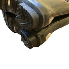 Hunter Kids Size 3B / 4G Original Tall Black Glossy Waterproof Rain Boots