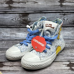 Converse Chuck Taylor ‚The Simpsons‘ Hi Top Youth 10 1/2 NWT