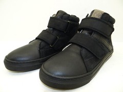 Bisgaard boots ankle boots children unisex shoes leather size 35 Black