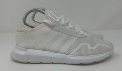 Adidas Swift Run X J Triple White, Size 6Y Women’s 7.5