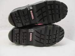 Sorel Black Pink Insulated Removable Liners Snow Boots Youth Size 5 NY1810-589