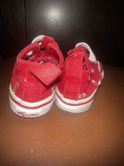 Vans Angels Logo Shoes Toddler MLB Baseball Anaheim Los Angeles