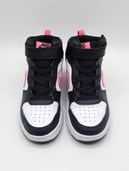 Nike PS Court Borough Mid 2 Black/White/Pink CD7783-005 i
