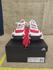 Adidas Adizero Aruku GS Red White Black JP7039 Sneaker Shoe Trainer Size 11 1/2