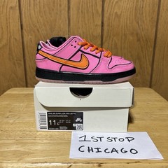 Nike SB Dunk Low Powerpuff Girls Blossom PS Size 11C Preschool FZ3351-600 NEW