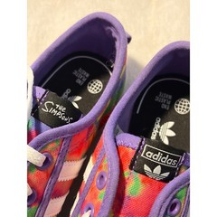 Adidas Nizza C The Simpsons Tie Dye Kids Shoes Sneakers GZ1785 Size 2.5y
