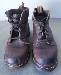Vintage Doc Martens Combat Boots Size 1 (UK Marked) /US 1.5 MADE IN ENGLAND