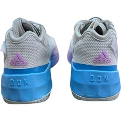 Adidas Donovan Mitchell D.O.N. Issue 4 Size 3.5 Basketball White Blue Purple
