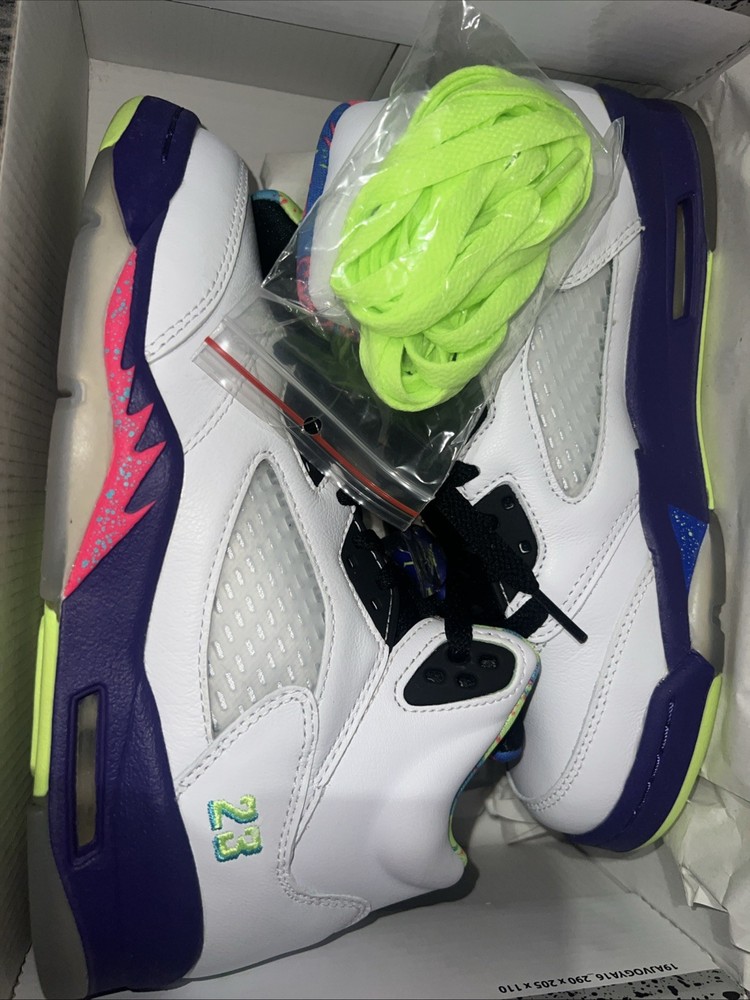 Air Jordan 5 Retro Alternate Bel-Air Style # DB3024-100 Size 5.5Y