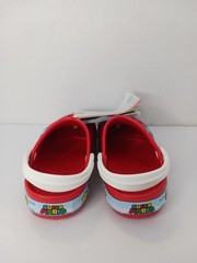 Crocs Super Mario Bros Light Up Clogs Kids Size C9 Red Comfort Slide NEW!