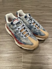Nike Air Max 95 Parachute Beige University Red Sz 6.5Y „Wild West“ BV6375-200