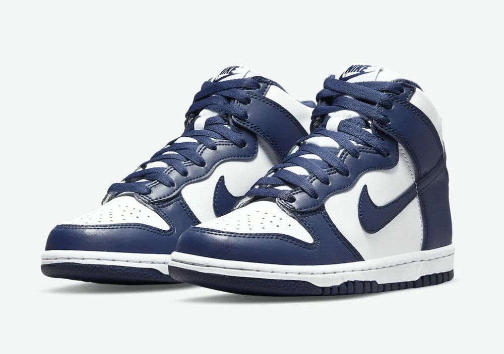 Nike Dunk High (GS) High Top Athletic Sneaker Blue/White DB2179-104 SIZE 4Y