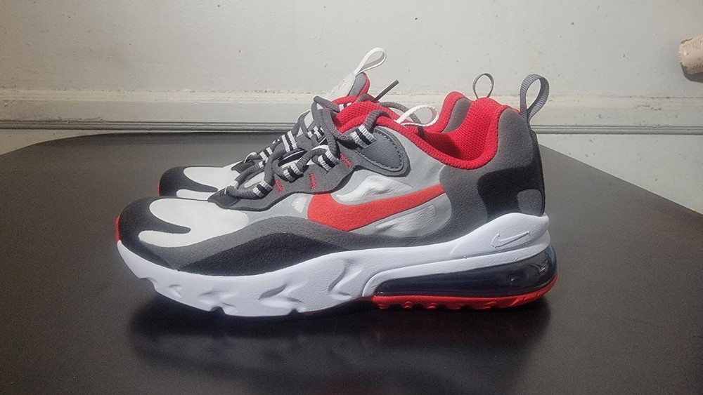 Nike Air Max 270 University Red Iron Grey (GS) 4.5Y (23.5cm)