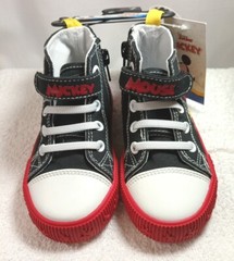 Disney Junior Sz 7 Mickey Mouse High top NWT