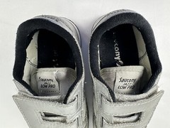 Kids 11 Saucony Jazz Silver