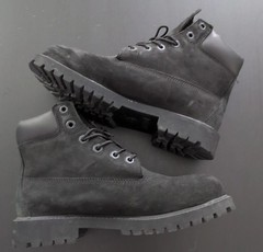 Timberland 12907 6″ Premium Waterproof Boot Men’s Size 6 Black Used Pre-Owned
