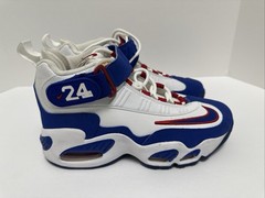 Nike Air Griffey Max 1 USA White Red Blue Shoes DX3724-100 Size 6 Youth Sneaker