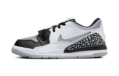 Jordan Legacy 312 Low White Black Wolf Grey PS Kids CD9055-105 New Authentic