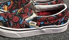 VANS Marvel Spider-Man Slip-On Shoes Men’s 4 Women’s 5.5