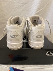 Nike Swindle Jr Size 2.5 Leather High Tops 4 Colors Of Nike Swoosh Vintage
