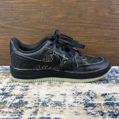 Nike Air Force 1 Space Jam Computer Chip Shoe DN1438-001 Toddler Sz 13C Black