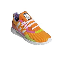 Adidas Kevin Lyons Original Flex Sneakers Kids Youth Size 5 Orange Pink Yellow