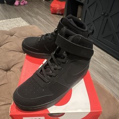 Nike Court Borough Mid 2 (PSV) Kids Sneakers Black US 2Y CW5868-001