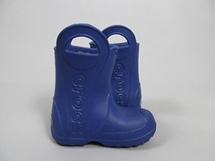 Crocs Kids Handle It Rain Boots Blue 12803 Size C7 Toddler 7 Rubber Boots