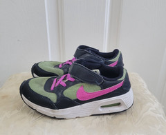 Nike Air Max SC Black Pink Lime White CZ5356-300 Youth Shoes Size 13.5C