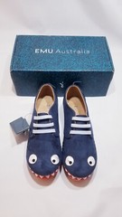 NEW Emu Australia Shark K11209 Blue size K2 cotton lining Suede Upper TPR sole
