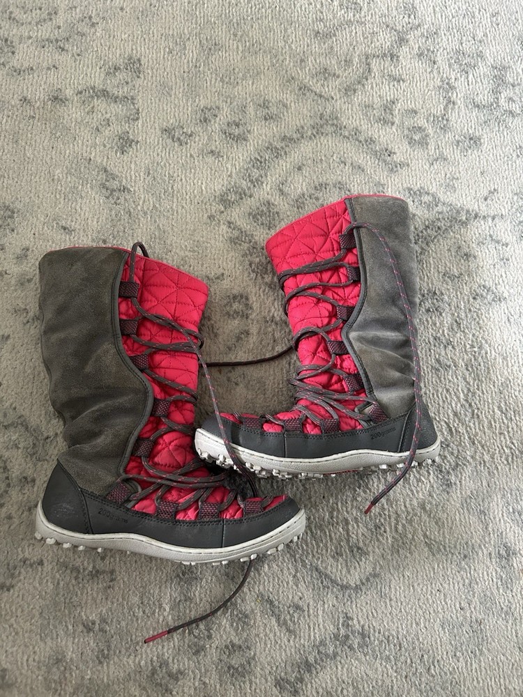 Columbia Youth 200g Snow Boots Size 3 – High Laces – Waterproof & Insulated