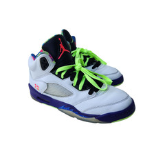 Nike Air Jordan 5 Retro GS Alternate Bel-Air DB3024-100 Size 6Y Neon