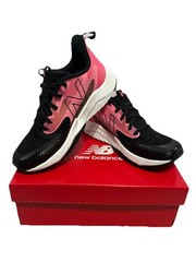 New Balance Rave Run v2 Bungee Kids Shoes Pink Black Rose N. PKRAVAS2 Size 3 NEW