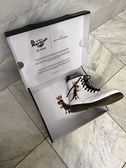 Dr. Martens kids unisex Jean-Michel Basquiat Dinosaur Boots 1460 AirWair USA 3